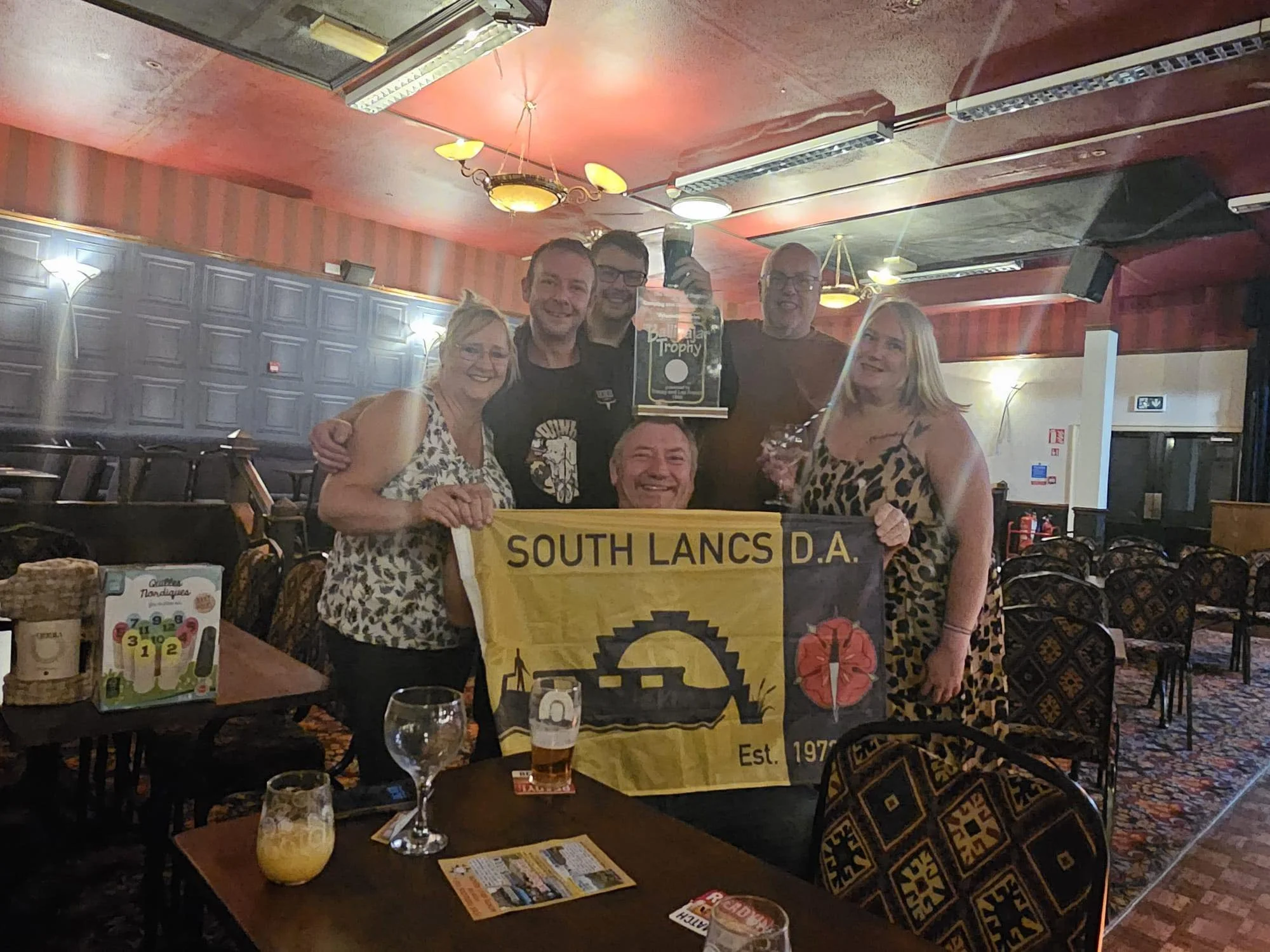 Ball in a jar winners (South Lancs DA)