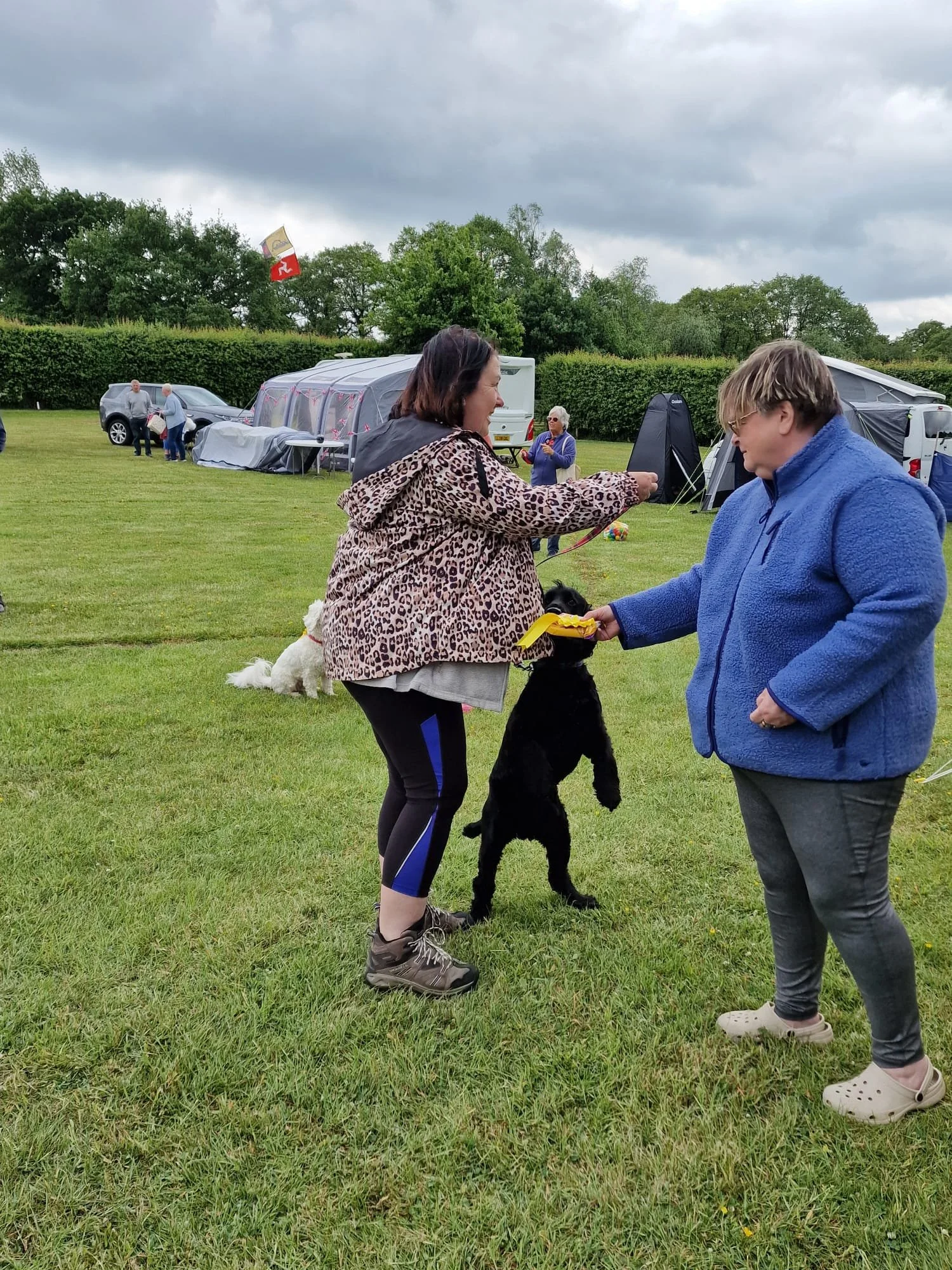 Louise Hughes , Jackson &amp; Cath Hodgkiss