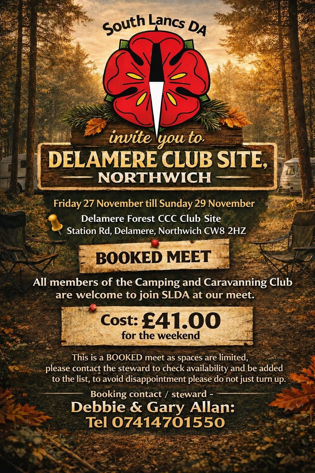 DELAMERE CLUB SITE, NORTHWICH.