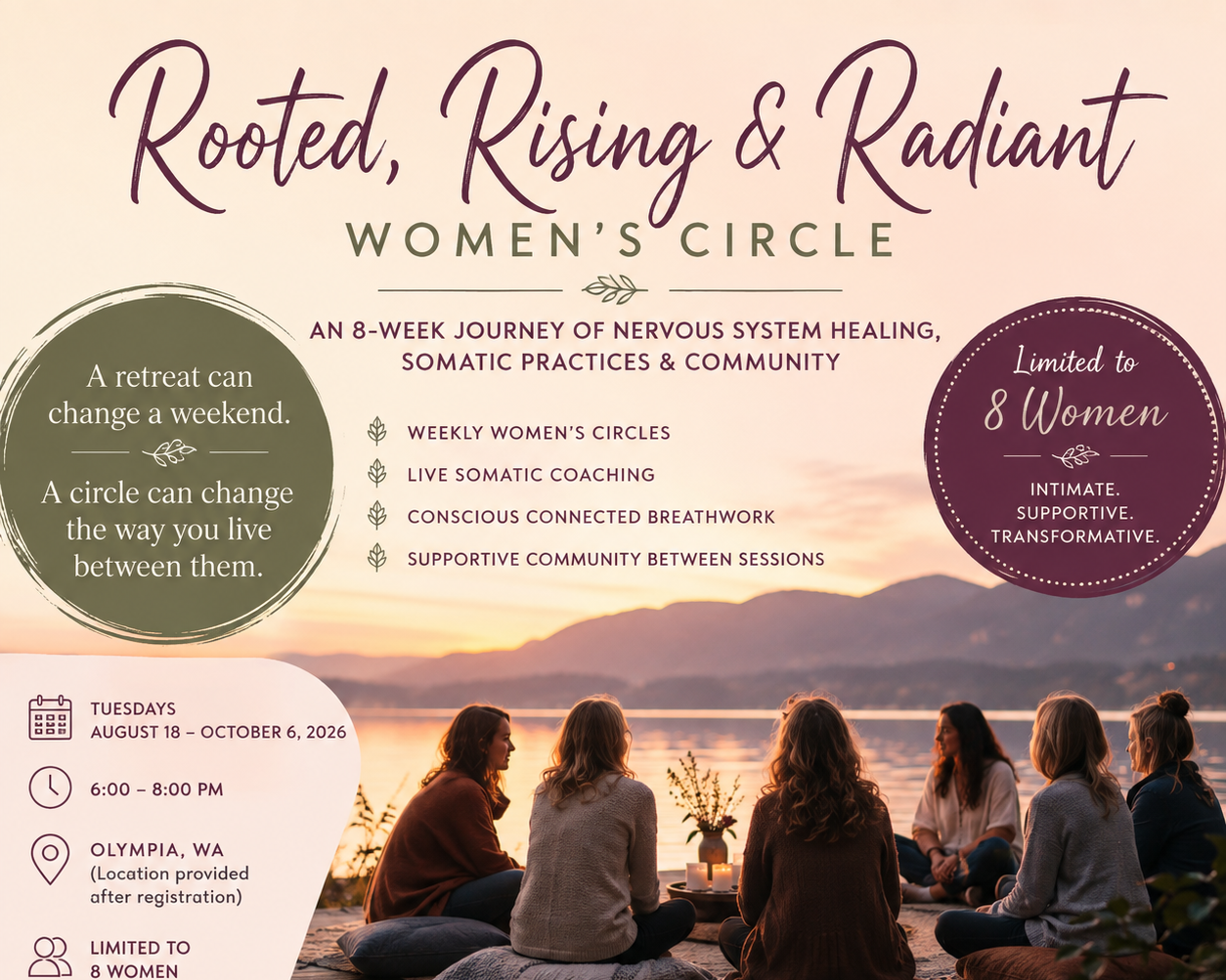 Why I Created an 8-Week Women's Circle