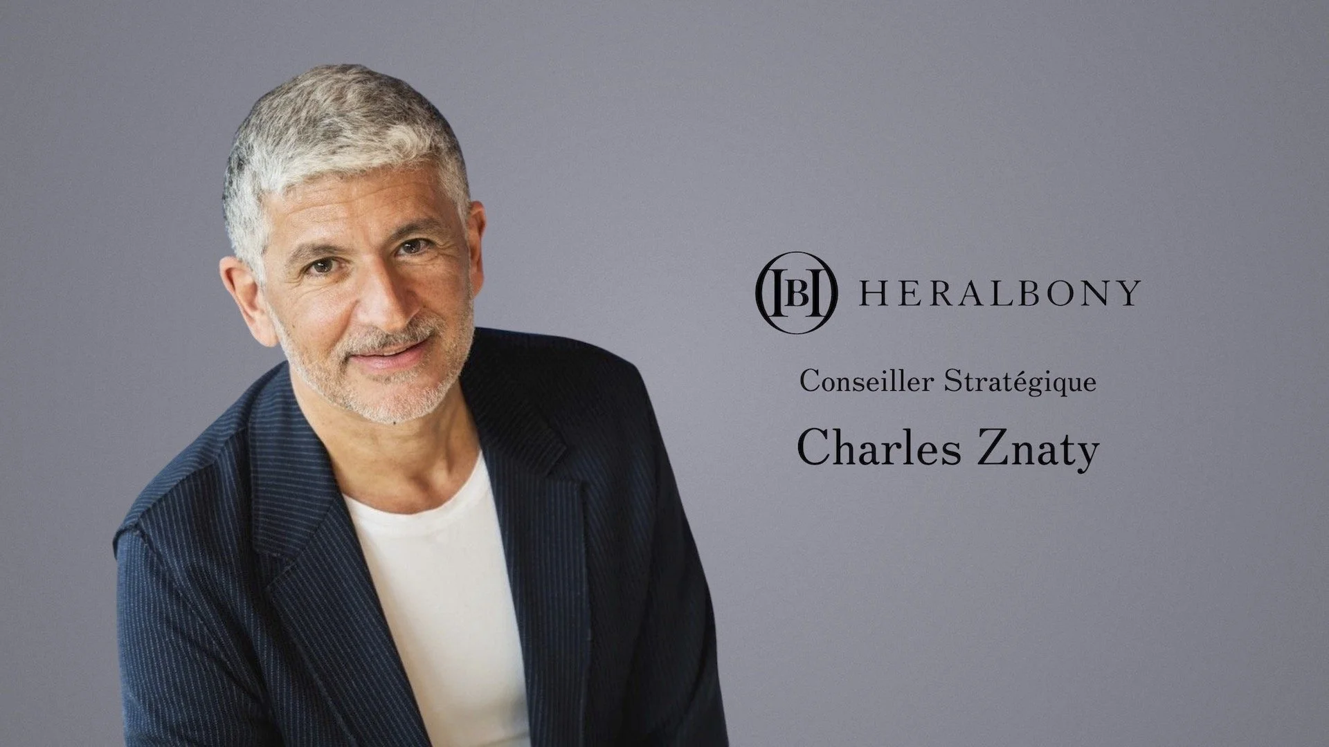 Charles Znaty rejoint HERALBONY comme conseiller stratégique pour son développement en France et en Europe