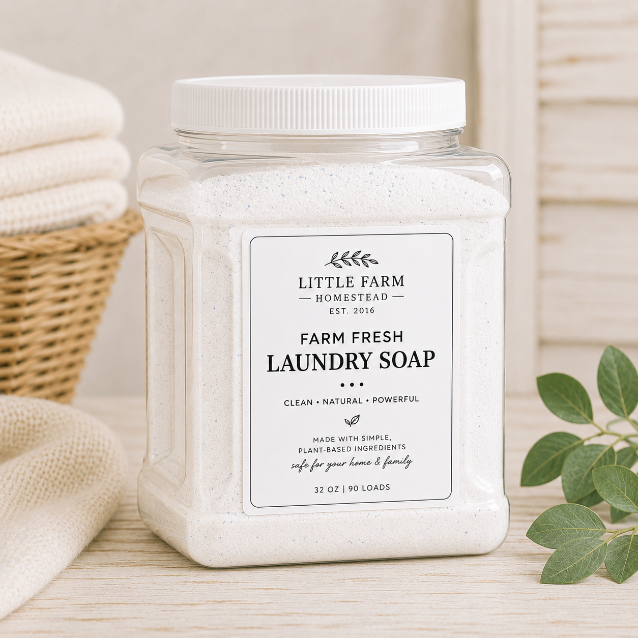 Farm Fresh Clean Laundry Soap