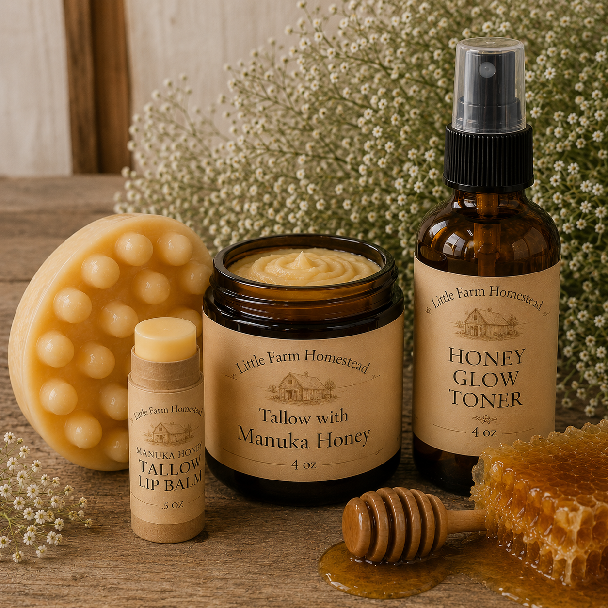 Honey Glow Facial Set