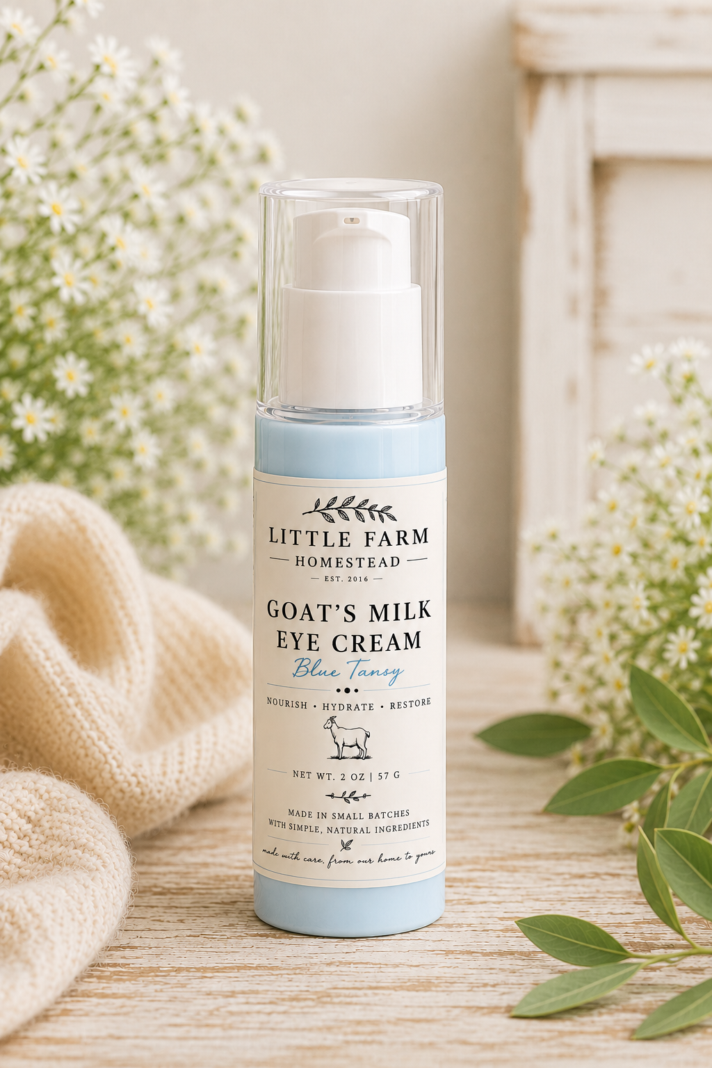 Blue Tansy Goat Milk Eye Cream