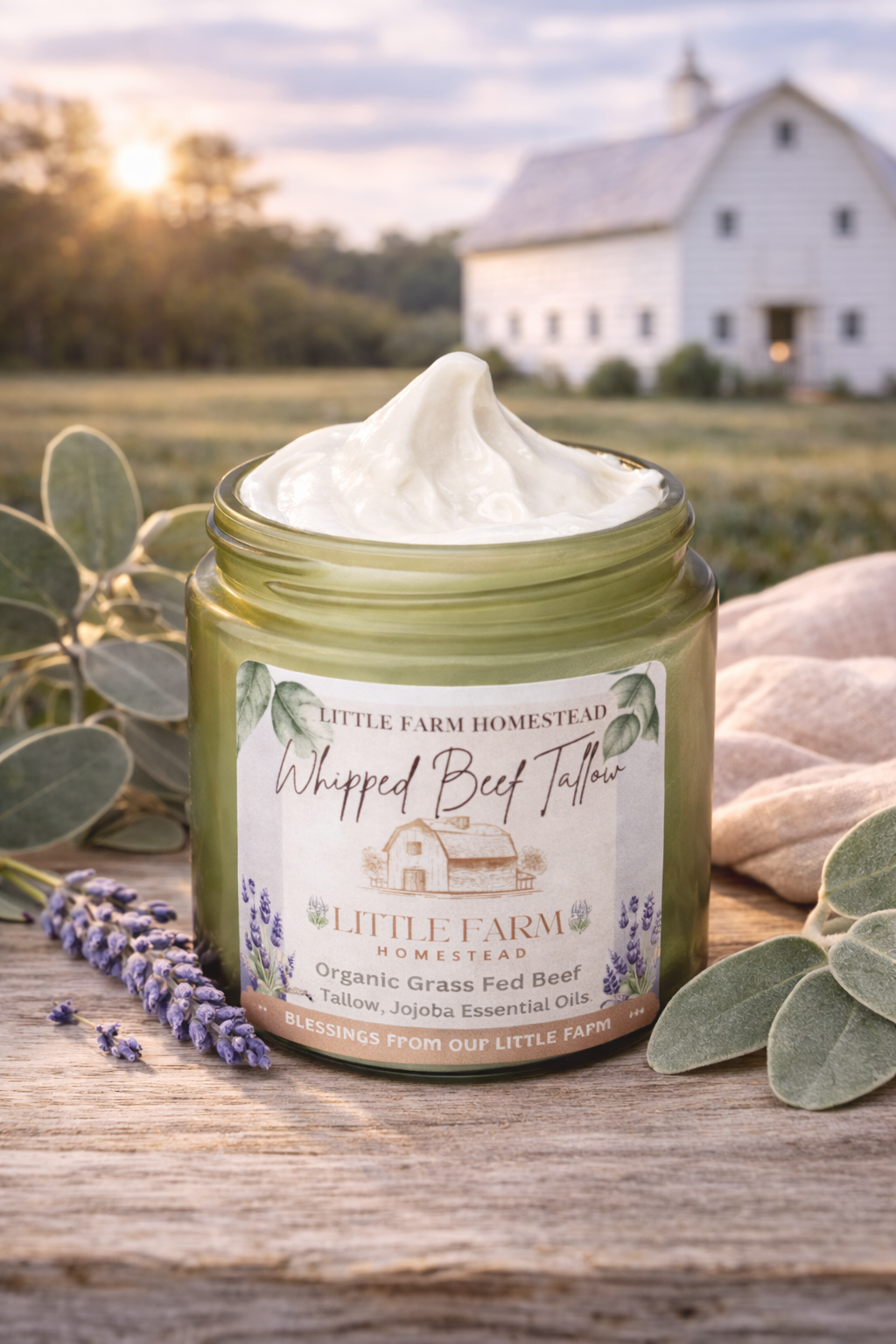 Prickly Pear Whipped Beef Tallow