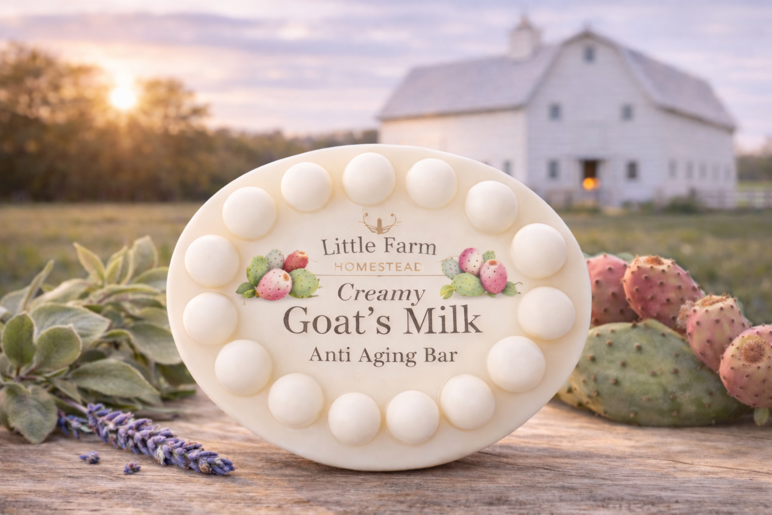 Prickly Pear Goats Milk Anti-Aging Bar