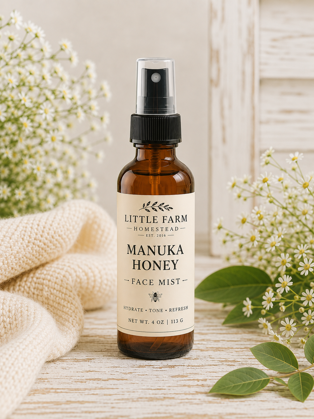Manuka Honey Facial Toning Mist