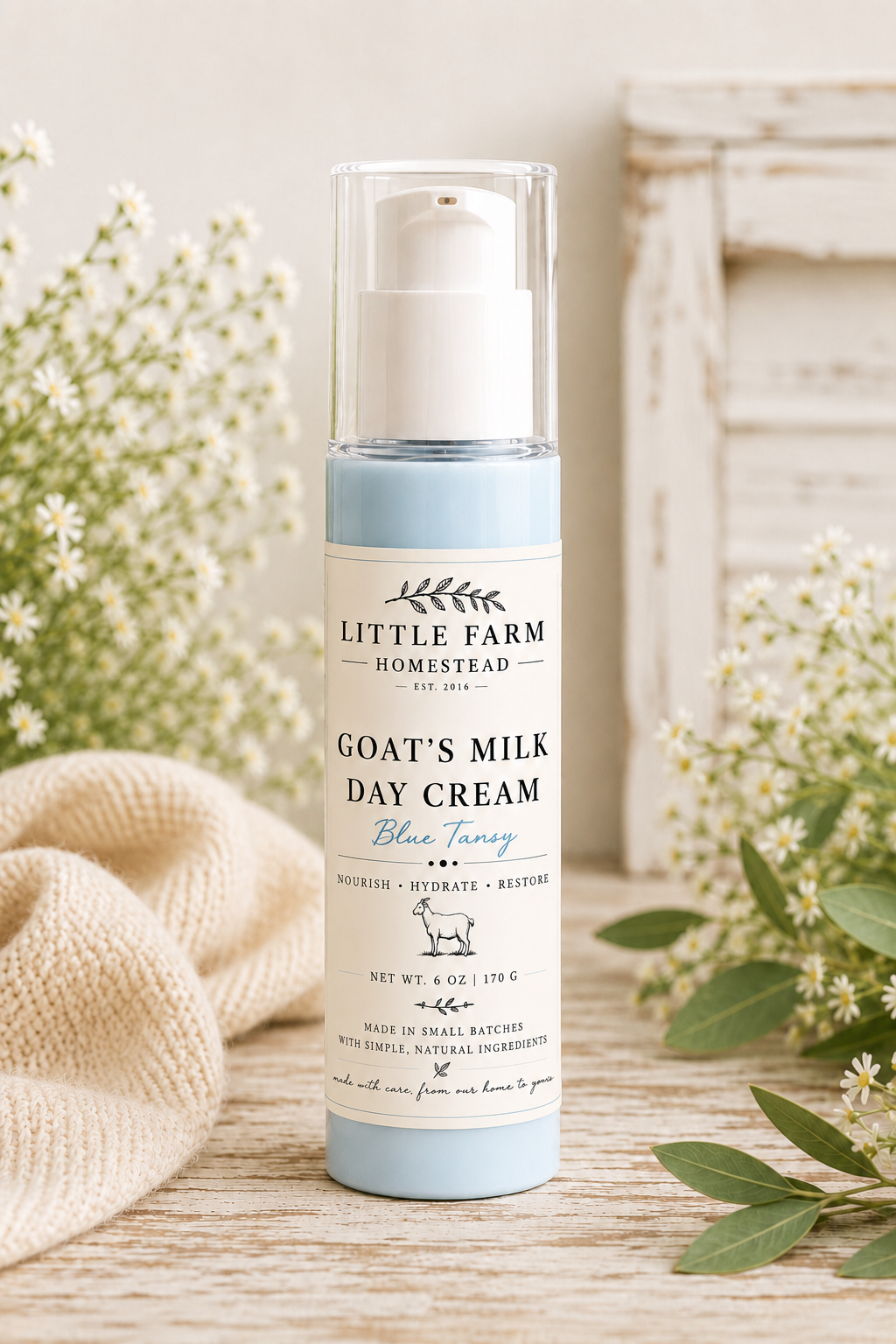 Blue Tansy Goat Milk Day Cream