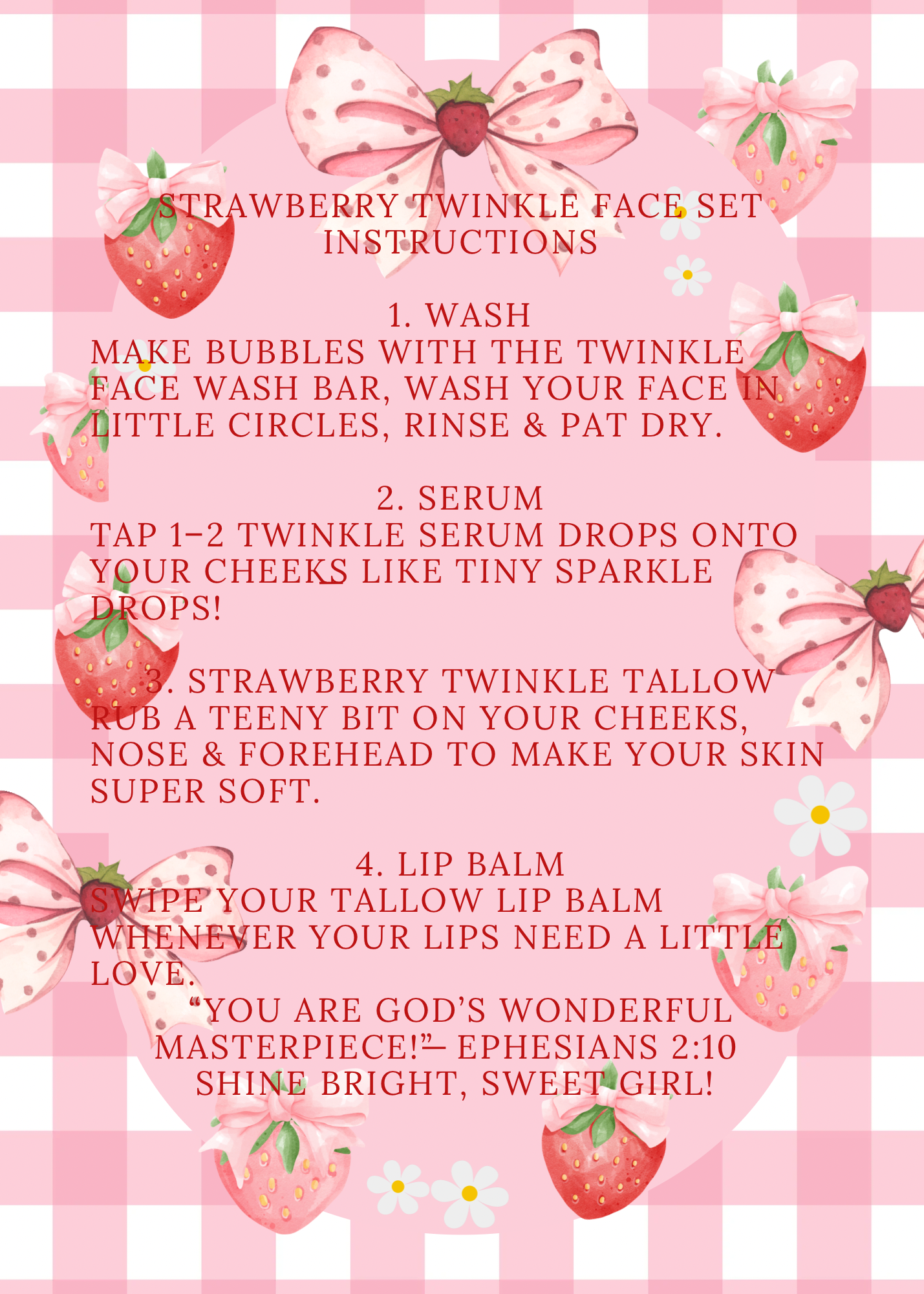 Pink and White Playful Strawberry 1st Birthday Invitation.png