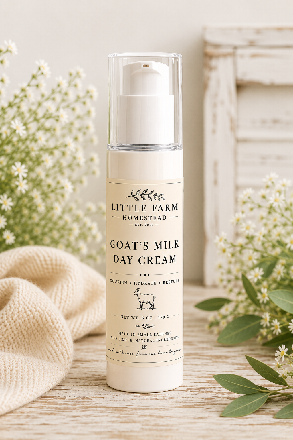 Manuka Honey Goat Milk Day Cream