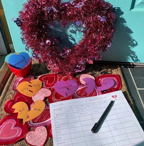 Broken Hearts Suffix Game