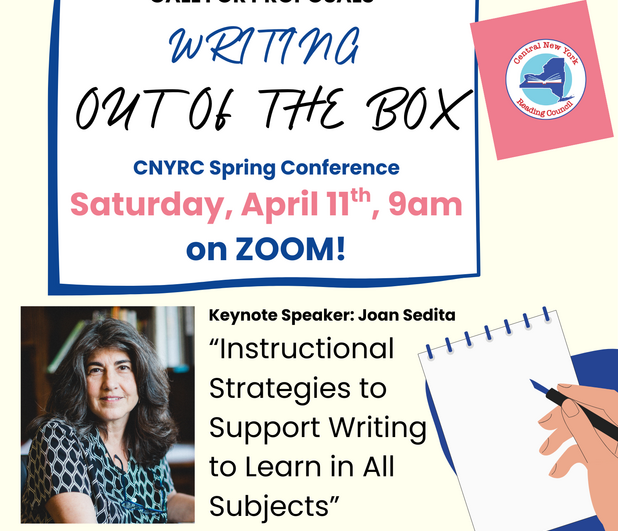 CNY Reading Council Spring Conference: Writing Out of the Box