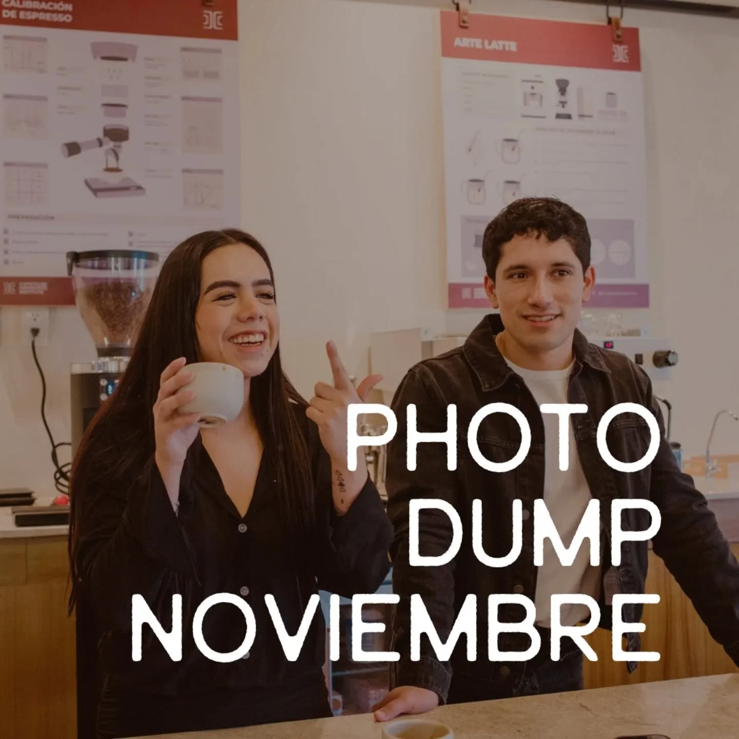 Estamos listas para contarte c&oacute;mo nos fue este Noviembre que termina. 
1. Estamos felices de recibirles para los cursos de barismo espresso y barismo brew (fechas disponibles en nuestra p&aacute;gina)
2. Ver a Elchi desenvolverse tan sabroso e