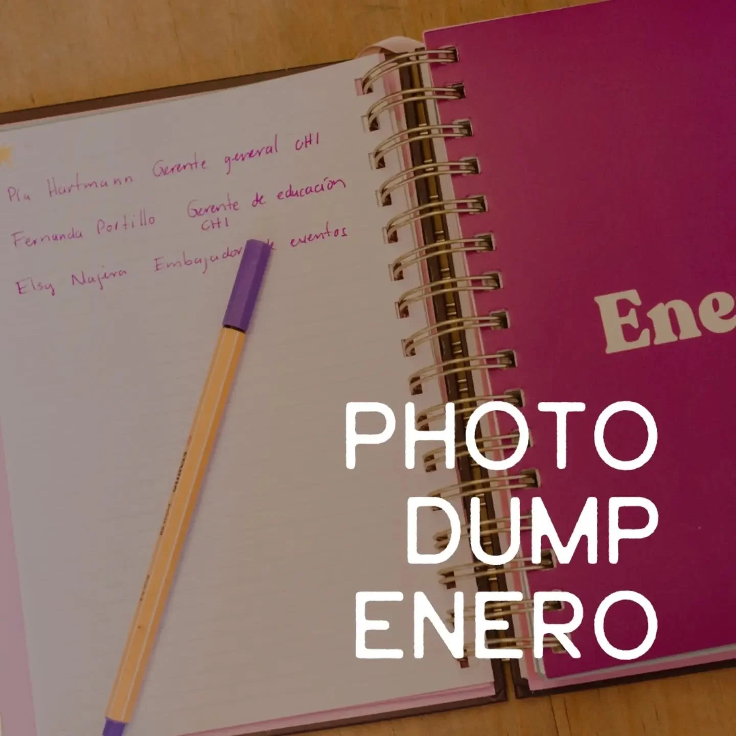 1.	Cerramos enero con las mejores fotos del equipo.
2.	Nos reunimos el primer fin de semana, para hablar sobre los proyectos que nos emocionan del 2026 y armar un &ldquo;tablero de visi&oacute;n&rdquo;.
3.	Mientras lo pon&iacute;amos bonito, hicimos 