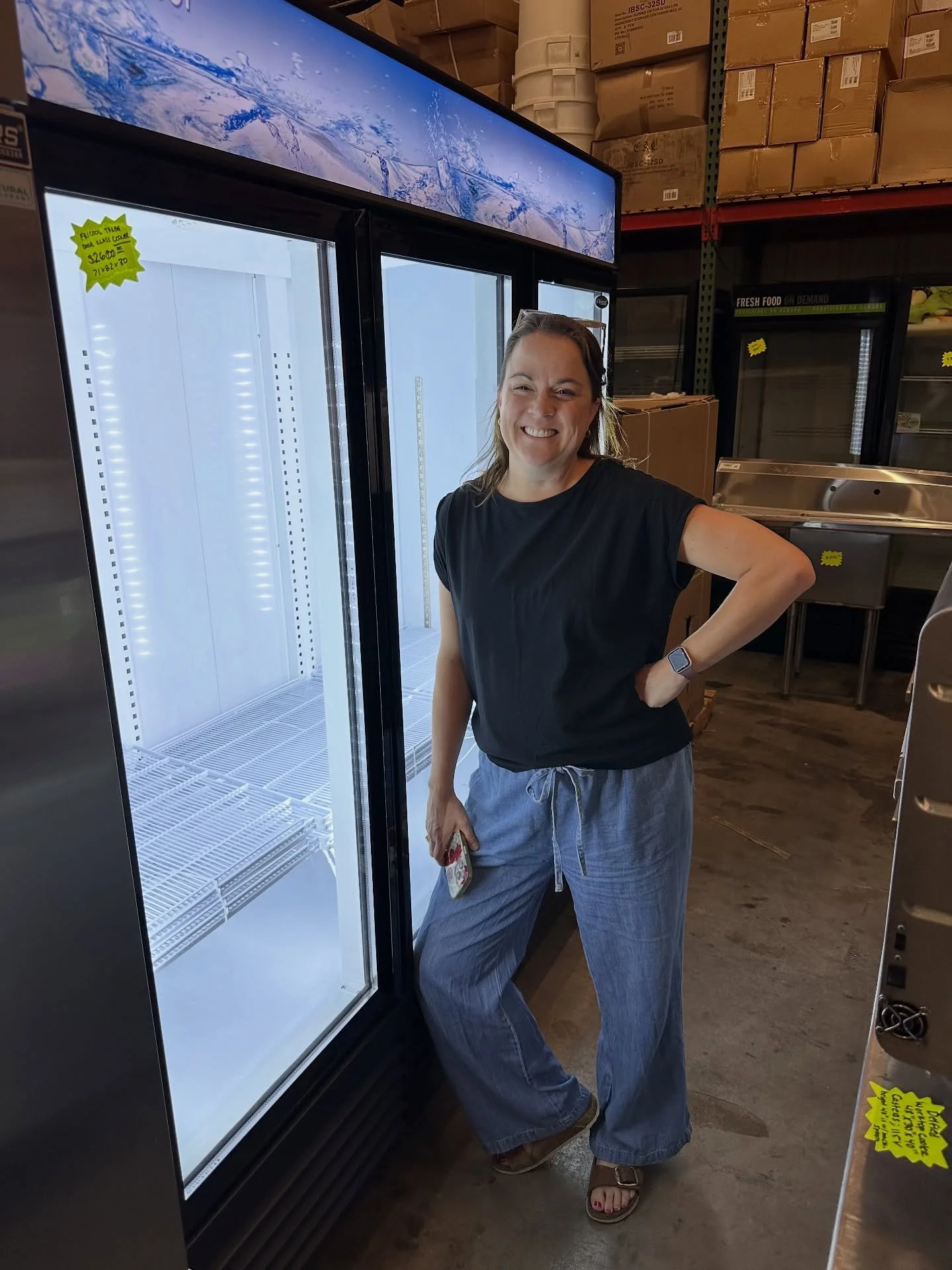 LOOK OUT! We got a flower cooler, y&rsquo;all! 💐 

This will extend our vase life and quality of flowers and allow us to stock a wider variety of seasonal and specialty flowers!