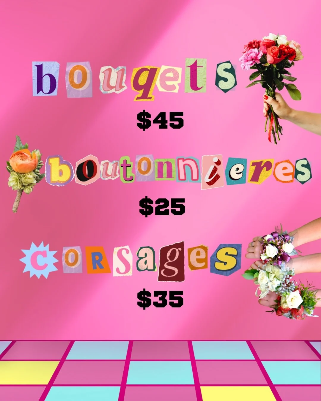 It&rsquo;s prom time! 💐 We are creating last-minute bouquets, boutonni&egrave;res and wrist corsages these next few weeks at our local flower shop, Greenologie! Fully customizable and we can coordinate boutonni&egrave;res and bouquets/corsages🕺🏻💃