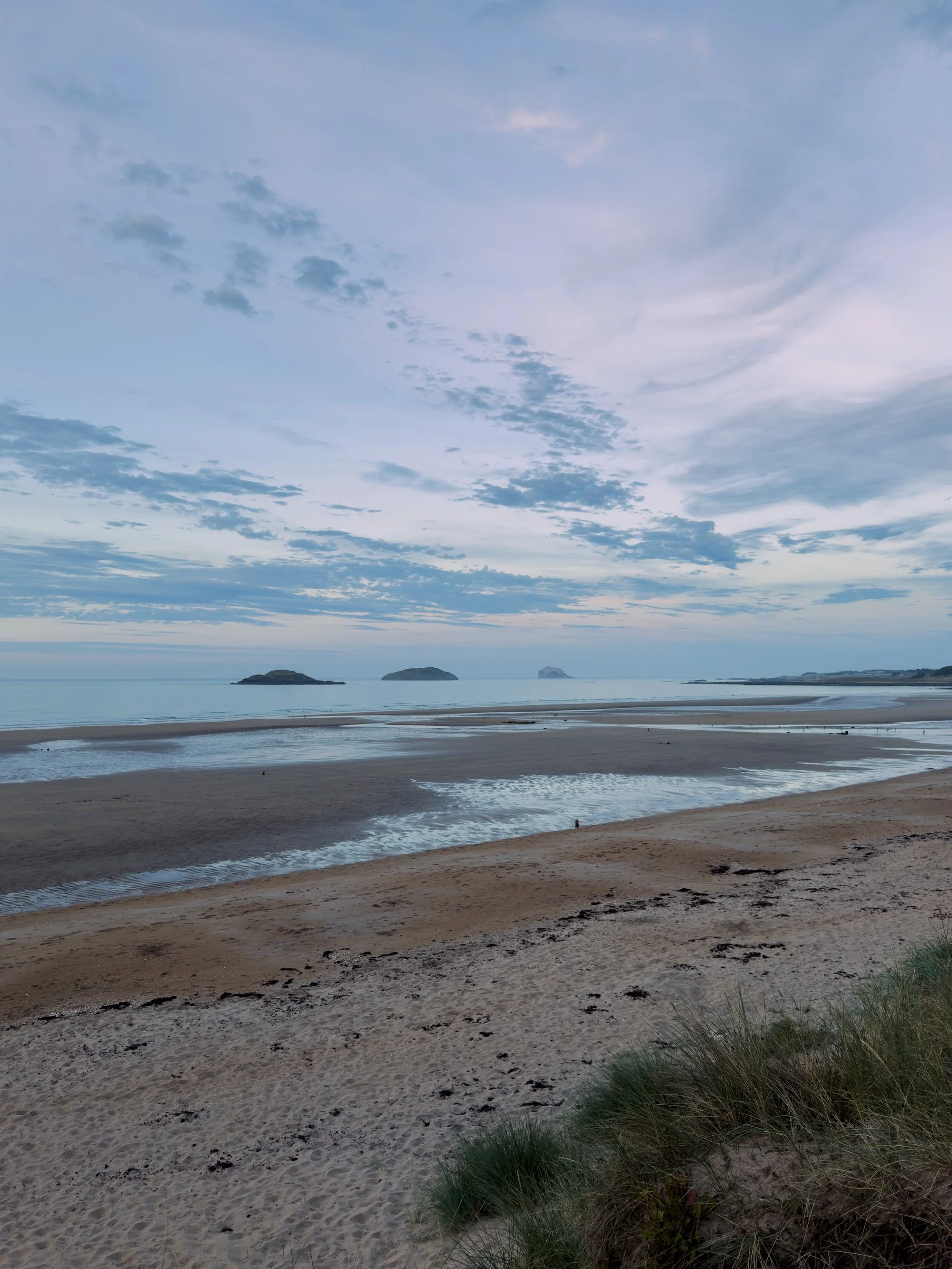big skies over Fidra
