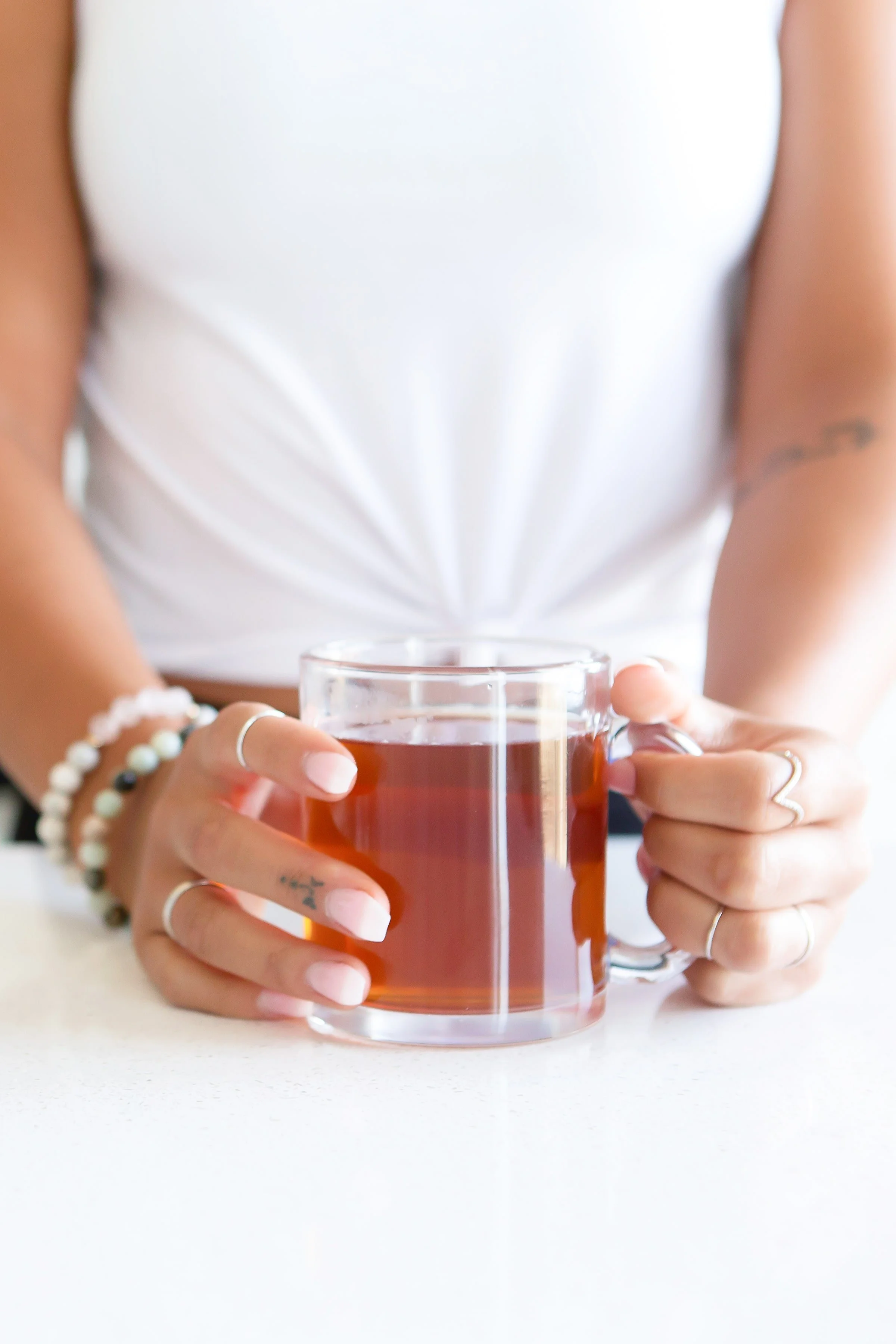 Sweet Water Lactation Tea, packed with herbs to support new mothers in breastfeeding