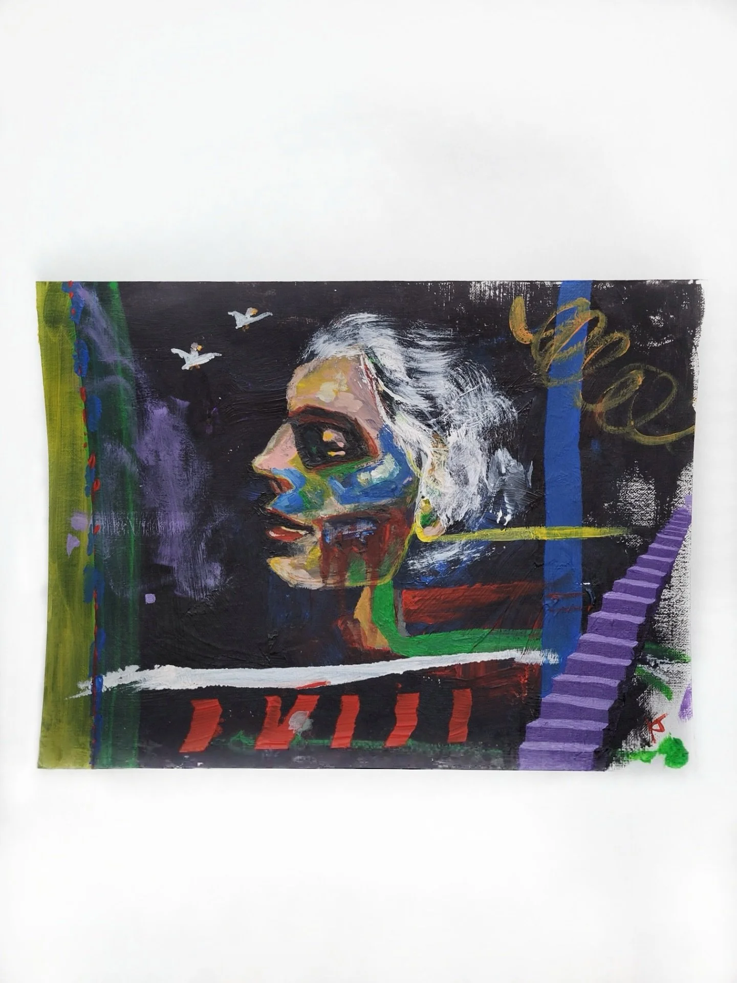 What Dreams May Come, 2024

A smaller older Acrylic painting that didn&rsquo;t make it to my feed until now