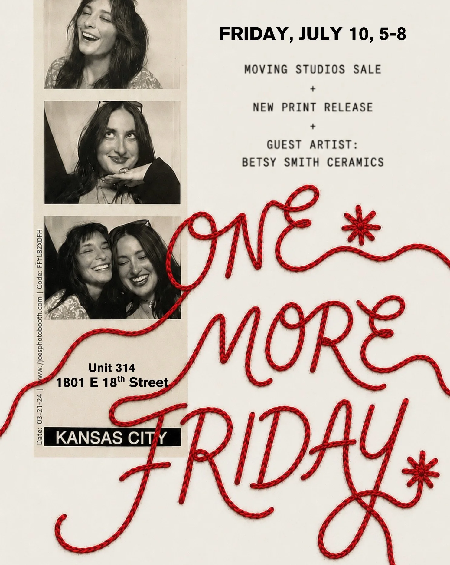 I AM MOVING STUDIOS! 

Zhou B is where I have developed much of my direction as an artist but it&rsquo;s time for my next chapter, which means WE CELEBRATE🎊 

July 10th, during @zhoubartcenterkc &lsquo;s Second Fridays, I will be hosting a Studio Sa