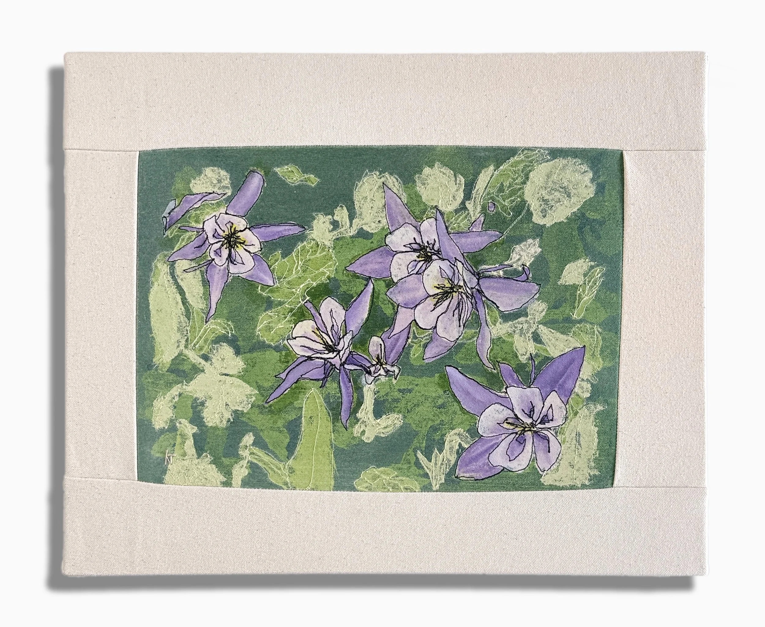 Blue Columbine (Colorado)

Watercolor and thread

Another flower from my past joining me now for some testing of layered dyes and sewing

#floralart #kansascityartist #watercolorpainting