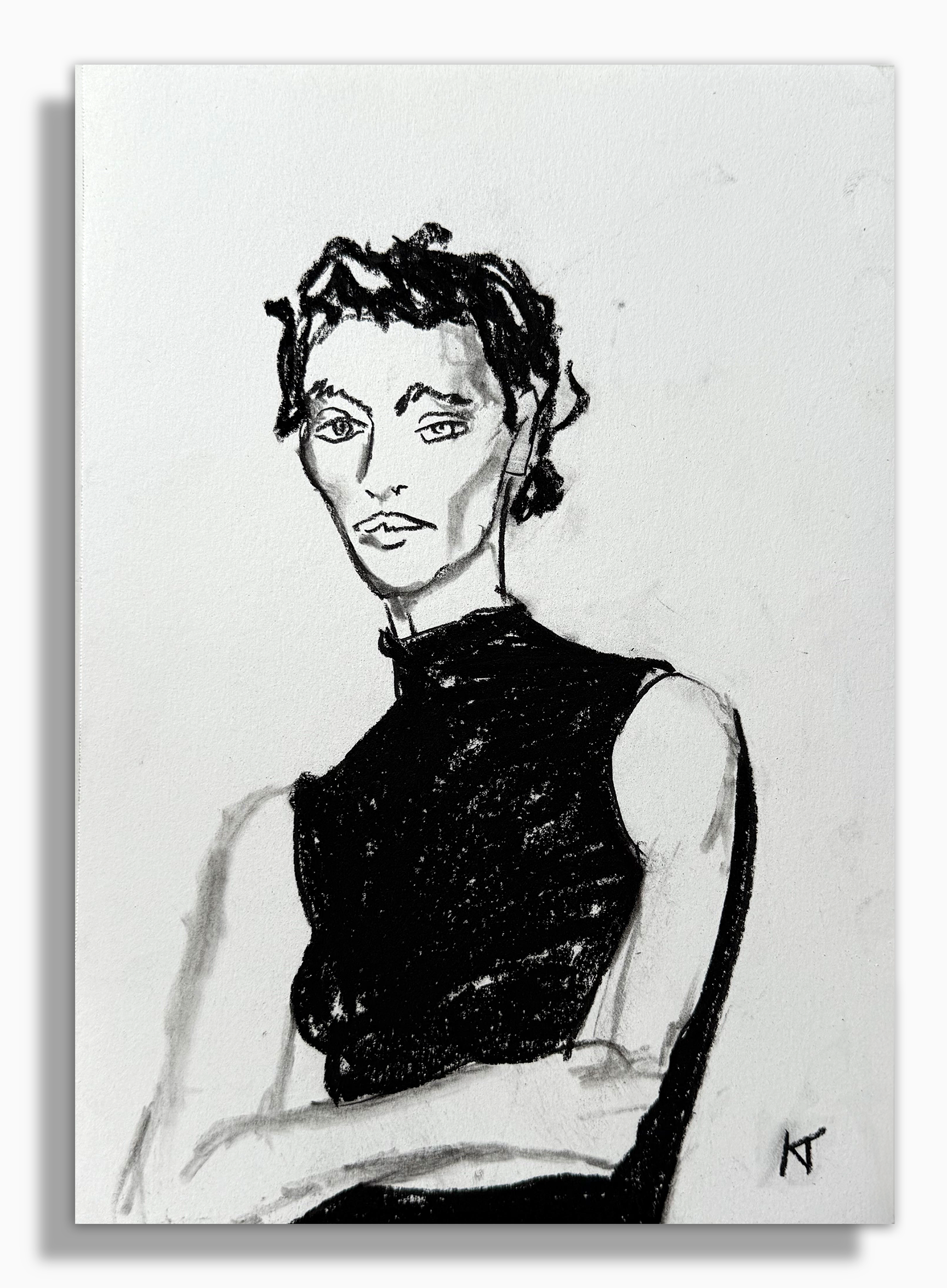 Charcoal Portrait 6