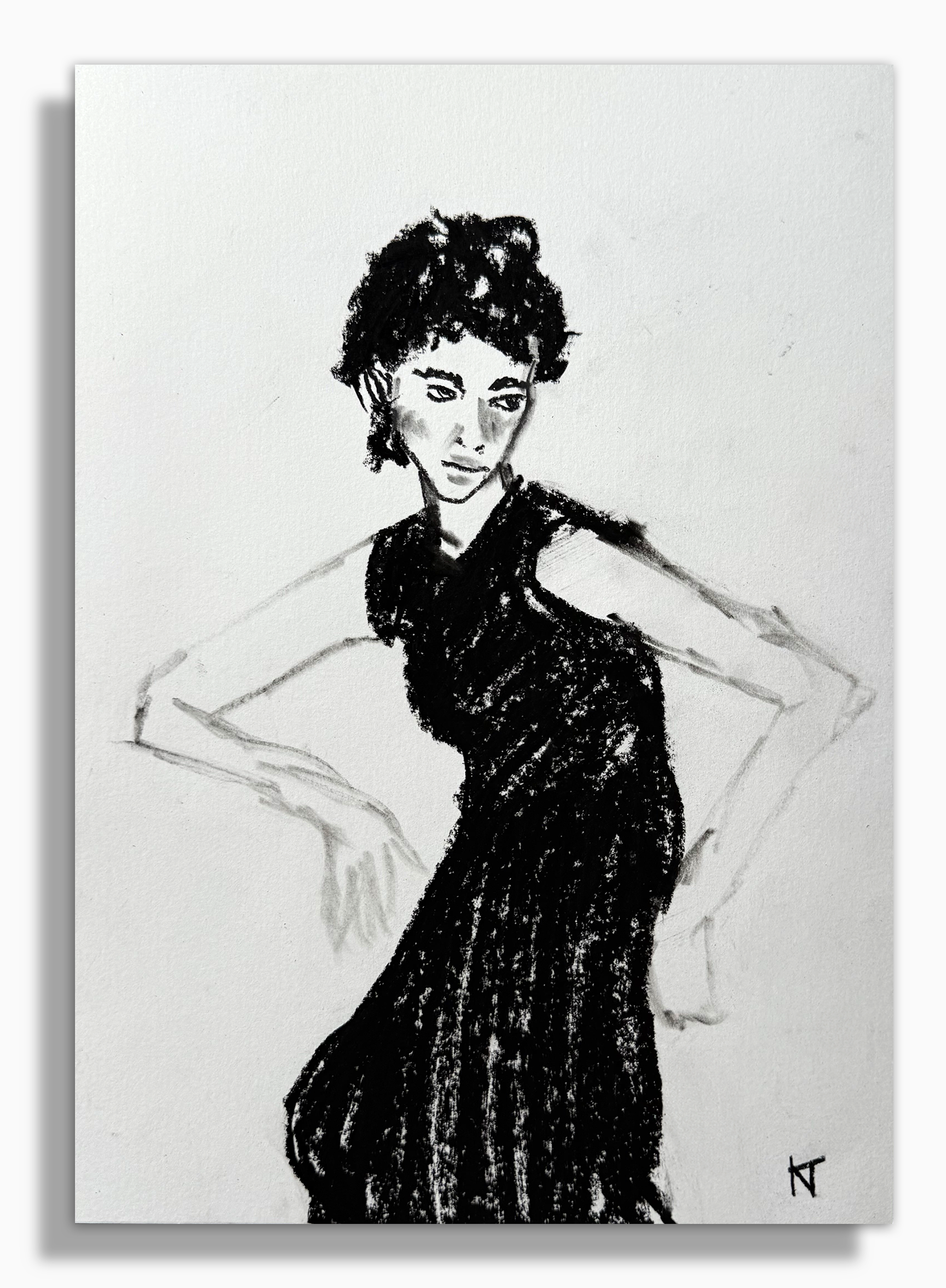 Charcoal Portrait 19