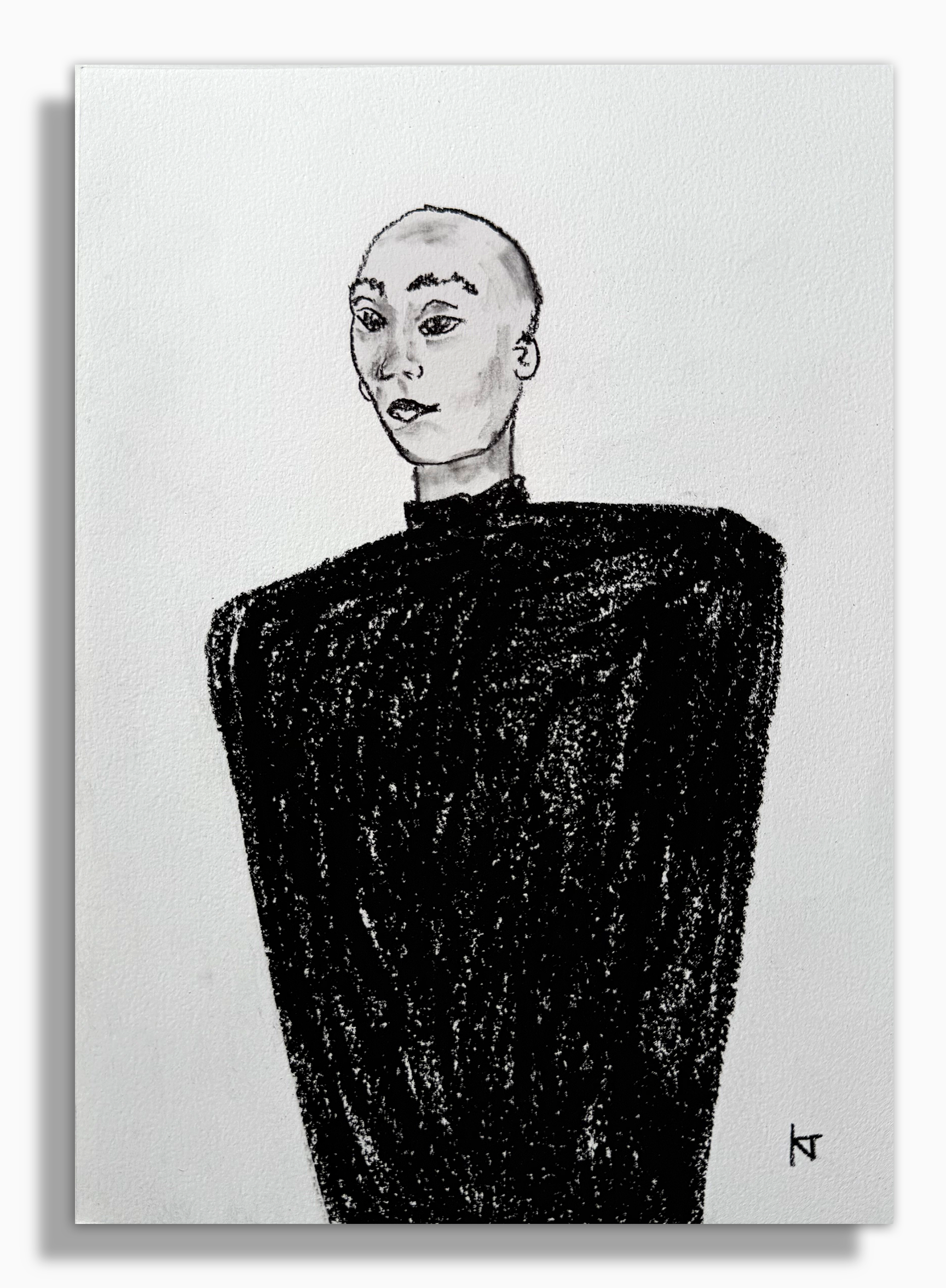 Charcoal Portrait 18