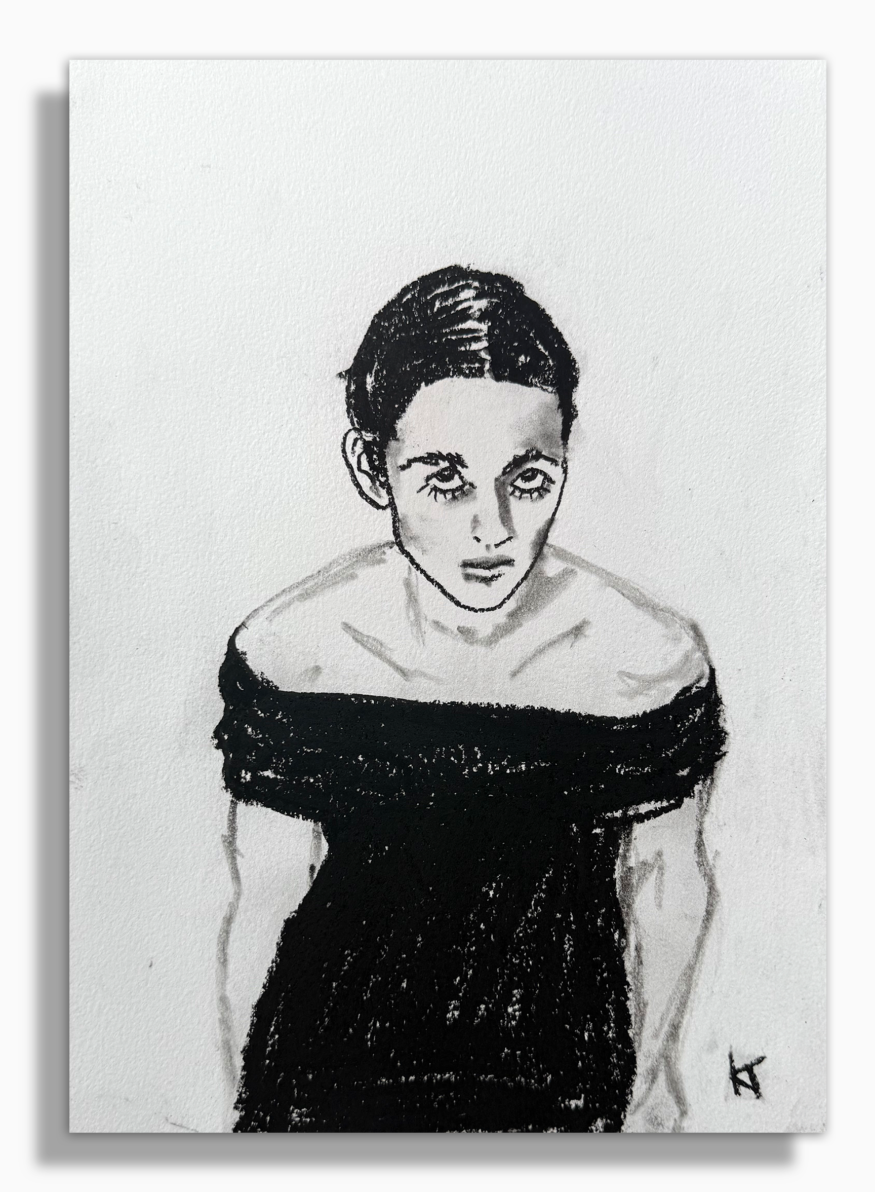 Charcoal Portrait 12