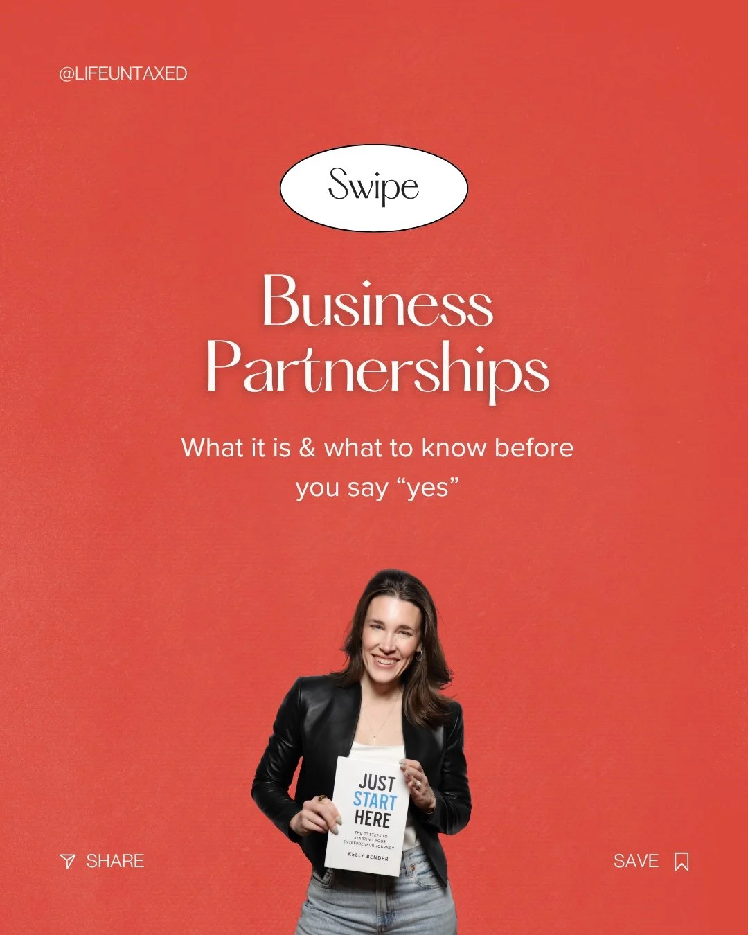 Thinking about going into business with someone? 👀

Partnerships sound simple&hellip; until they&rsquo;re not. Protect yourself, set expectations, and always get it in writing.

Don&rsquo;t learn this the hard way. Grab my book and get it right from