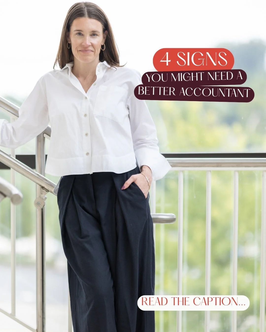 If your accountant only shows up at tax time&hellip; this is for you.

4 signs you might need a better accountant:

1️⃣ - You only hear from them at tax time.
A lot of business owners don&rsquo;t realize this is an issue - they just assume it&rsquo;s