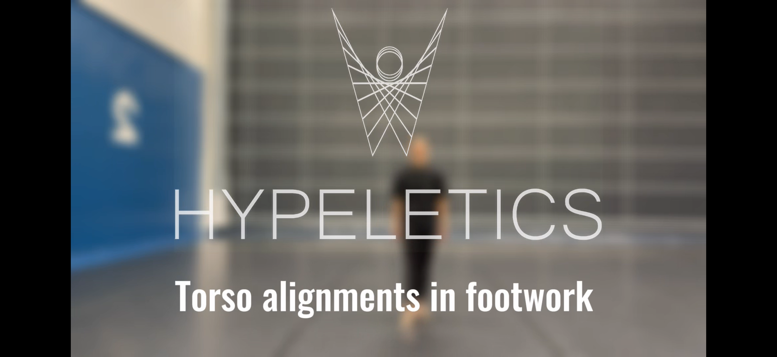 Torso alignments in footwork