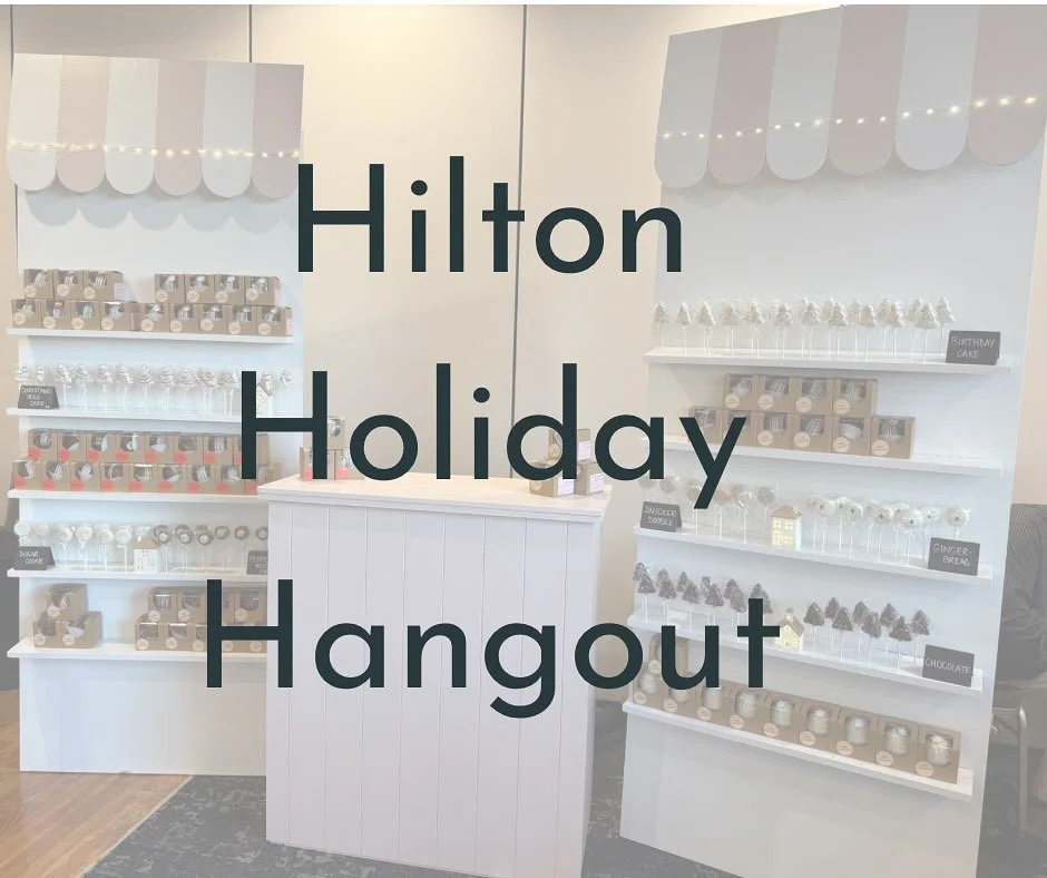 ✨ Come join us for the annual Hilton Holiday Hangout hosted by the City of Auburn! ✨
We&rsquo;ll be here with lots of amazing local makers (until 7pm) &mdash; the perfect spot to check off some holiday shopping while supporting small. 🎁💛

Enjoy fre