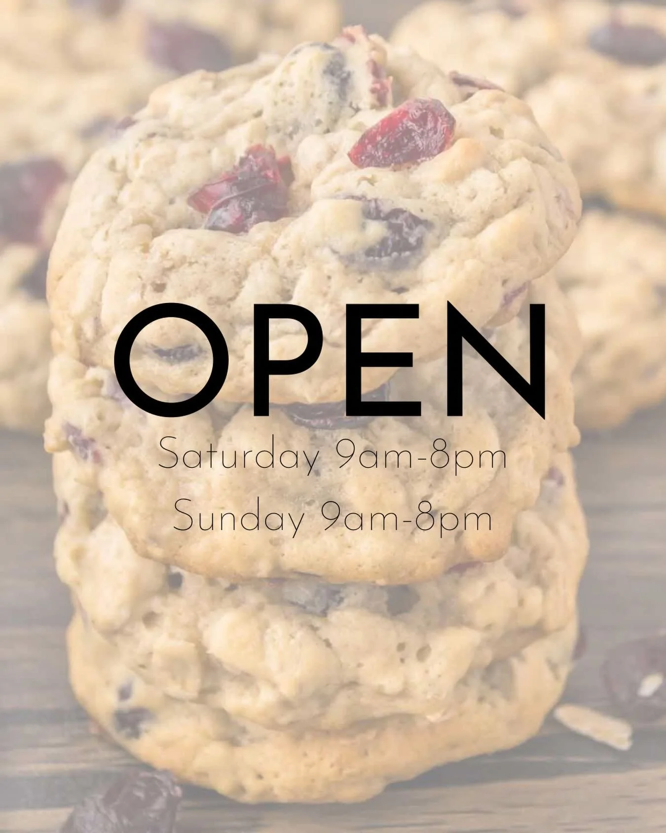 The Dough House is open for the weekend and stocked with some new flavors for you 🤍

Available this weekend:
✨ Original Sourdough
✨ Everything Sourdough
✨ Oatmeal Craisin Cookies
✨ Cake pops
✨ Cinnamon rolls (Sunday morning) 

Come grab your favorit