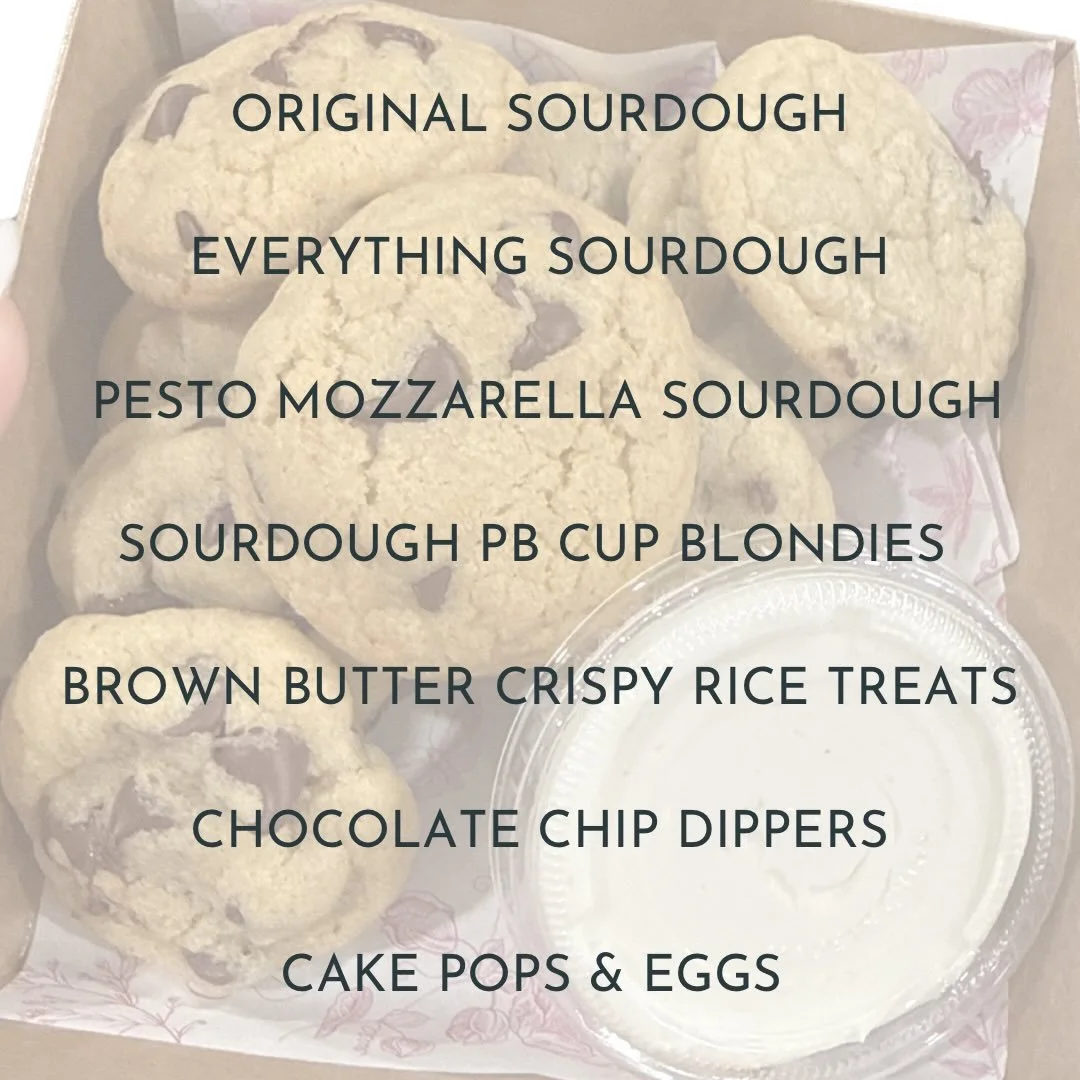 ❄️ Happy Snowy Saturday! ❄️

The Dough House is open for the weekend and stocked with lots of cozy new flavors. We&rsquo;re so excited to introduce our NEW Chocolate Chip Dippers &mdash; the most amazing brown butter chocolate chip cookies, now in th