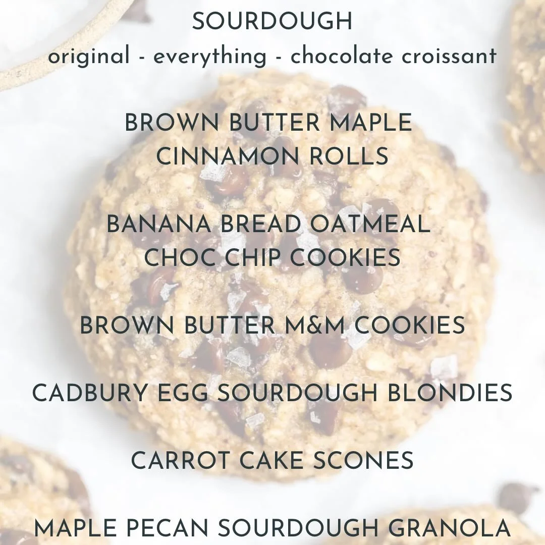 ✨ Consider this your official heads-up&hellip; this weekends goodies are worth planning for 🙌🏼

We&rsquo;re doing something a little different and sharing our menu early this week. We&rsquo;re expecting a busy few days at the Dough House and wanted