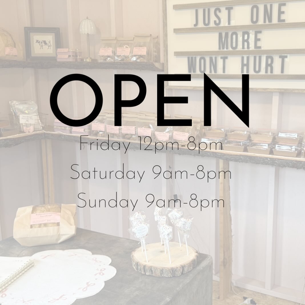Just one more won&rsquo;t hurt&hellip; and honestly, we&rsquo;re fully embracing that energy this weekend 🤎

The Dough House is stocked and by stocked, we mean FULL full. The shelves are overflowing with all the yummy goodness your weekend needs.

T
