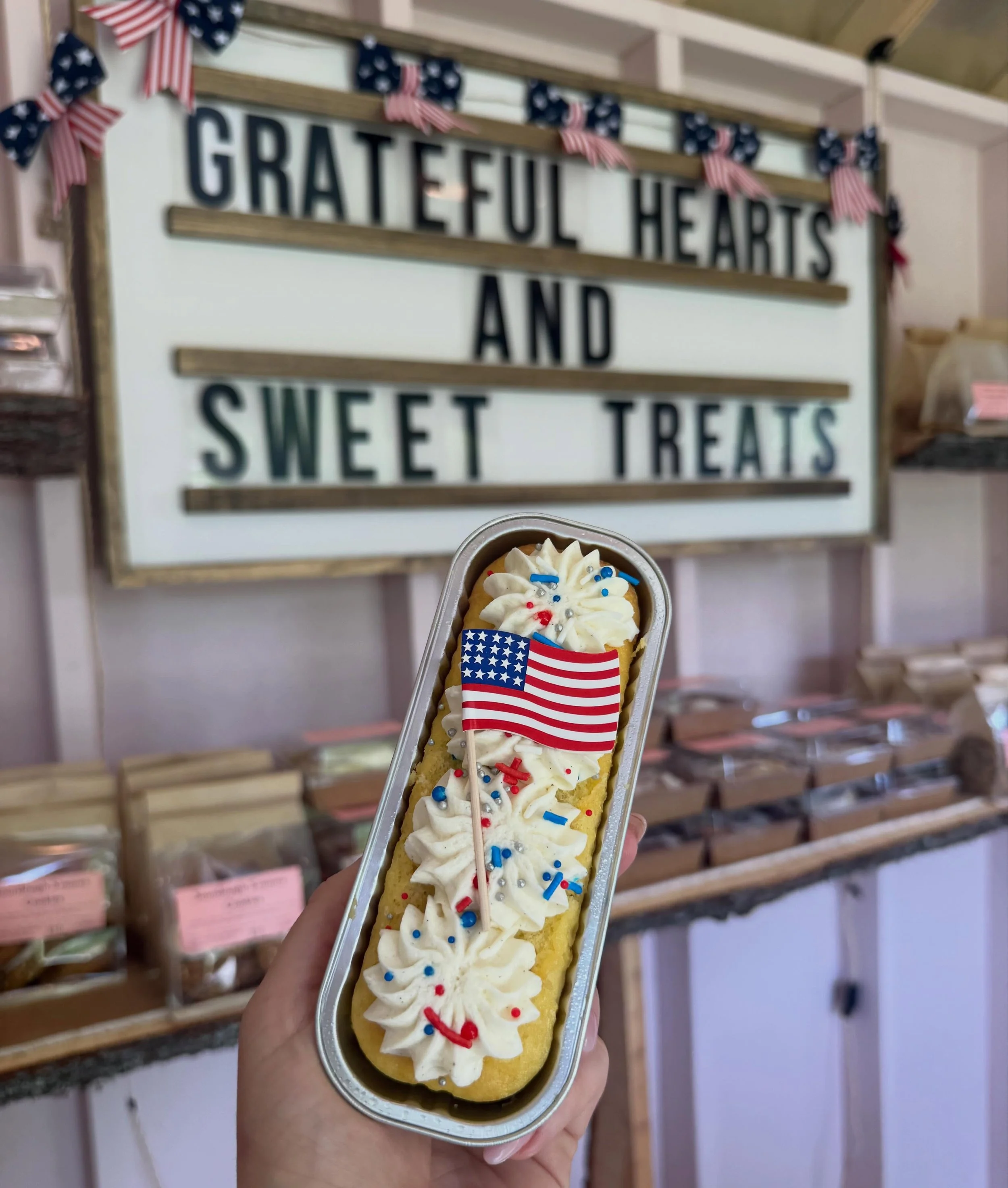 Red, white, and baked fresh 🇺🇸✨
