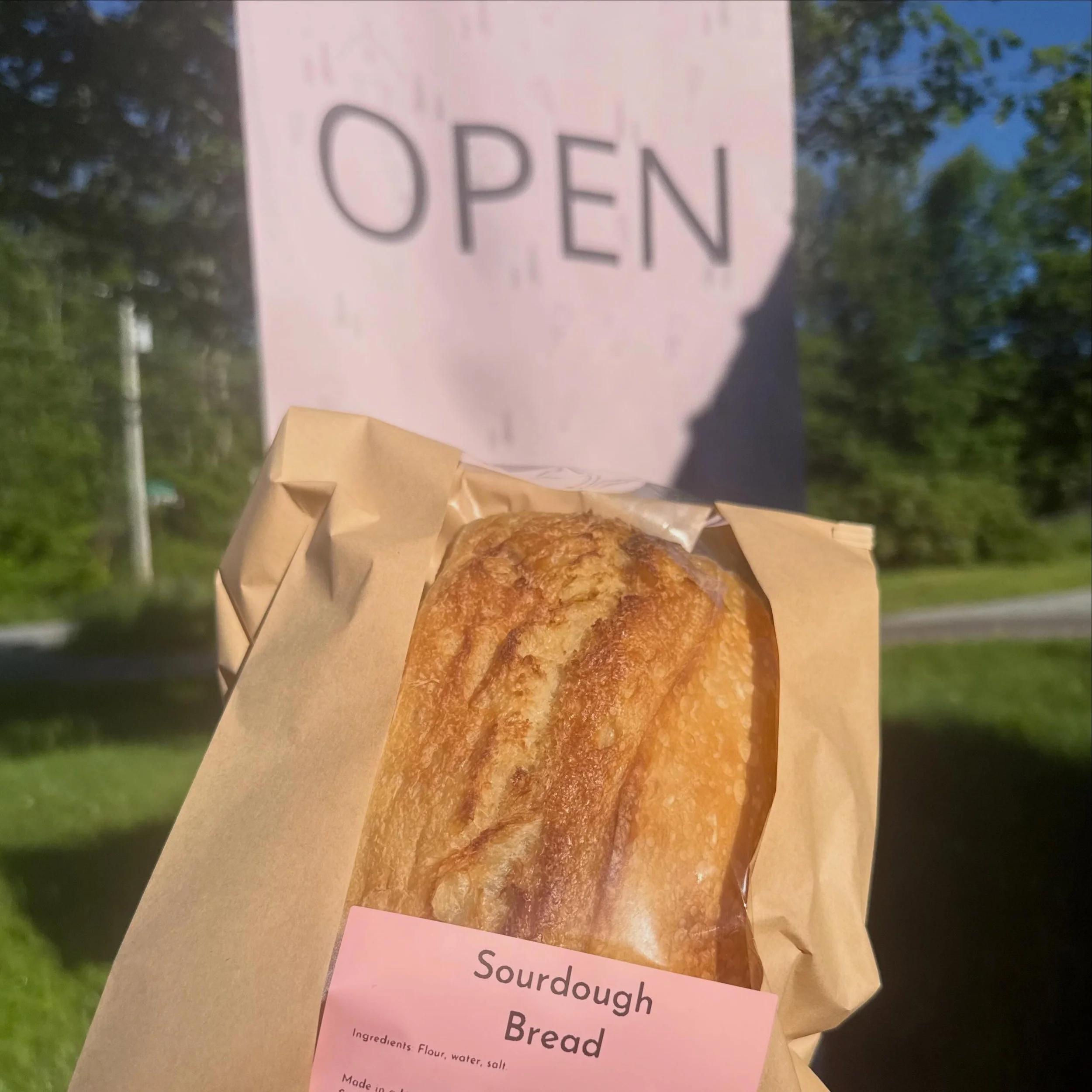 Surprise&hellip; we&rsquo;re open again! 🎉

This is kind of becoming a new thing around here, and honestly, we&rsquo;re not mad about it. 😉

The Dough House is stocked with a limited amount of:
🍞 Sourdough (OG &amp; Everything) 
🍪 Chocolate-dippe