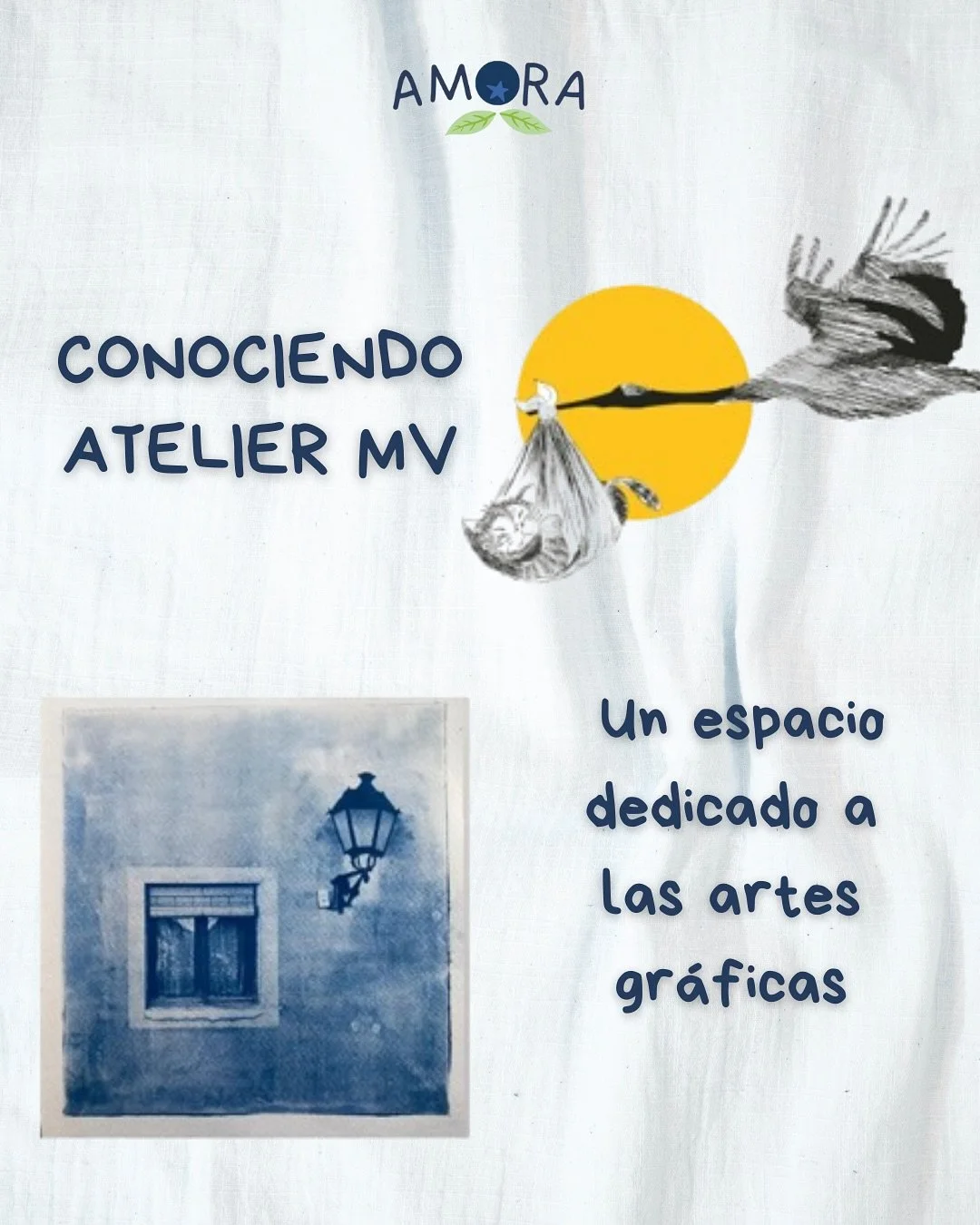Este mes estamos conociendo Atelier MV ✨
Un espacio dedicado a las artes gr&aacute;ficas, donde se apuesta por la creaci&oacute;n artesanal, la inclusi&oacute;n y la experimentaci&oacute;n compartida.

El Atelier no es solo un lugar donde se estampa,