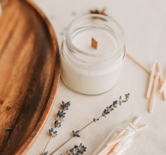 Tarros de cristal dónde hacer velas