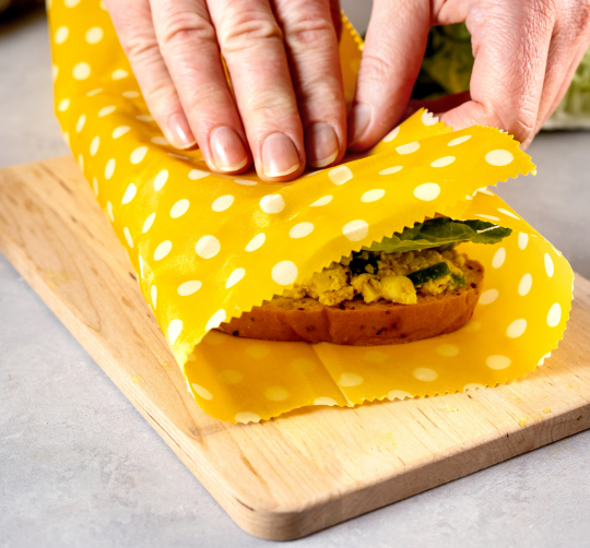 Telas enceradas para envolver alimentos