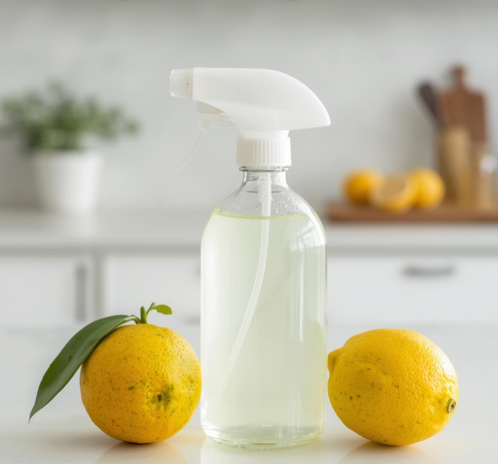 Spray de limpieza con cítricos