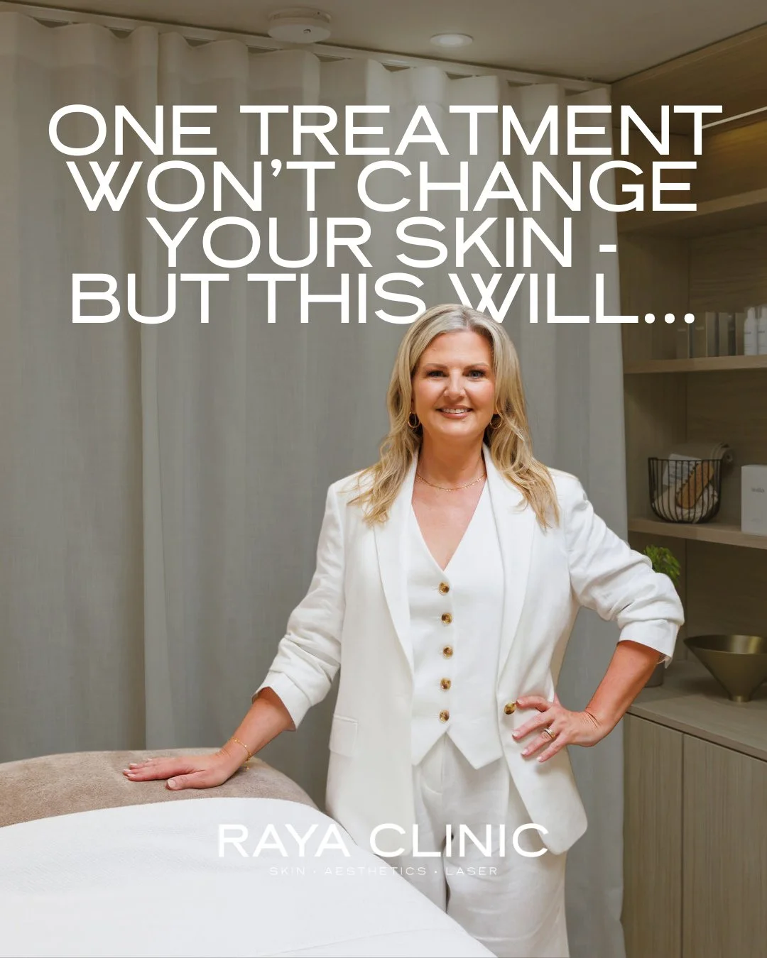 One treatment can refresh your skin - but it won&rsquo;t change it. 💭⁠
⁠
Real results come from consistency, thoughtful planning, and understanding how your skin behaves over time ✨⁠
⁠
That&rsquo;s why at RAYA, we prioritise plans over one-offs. Whe
