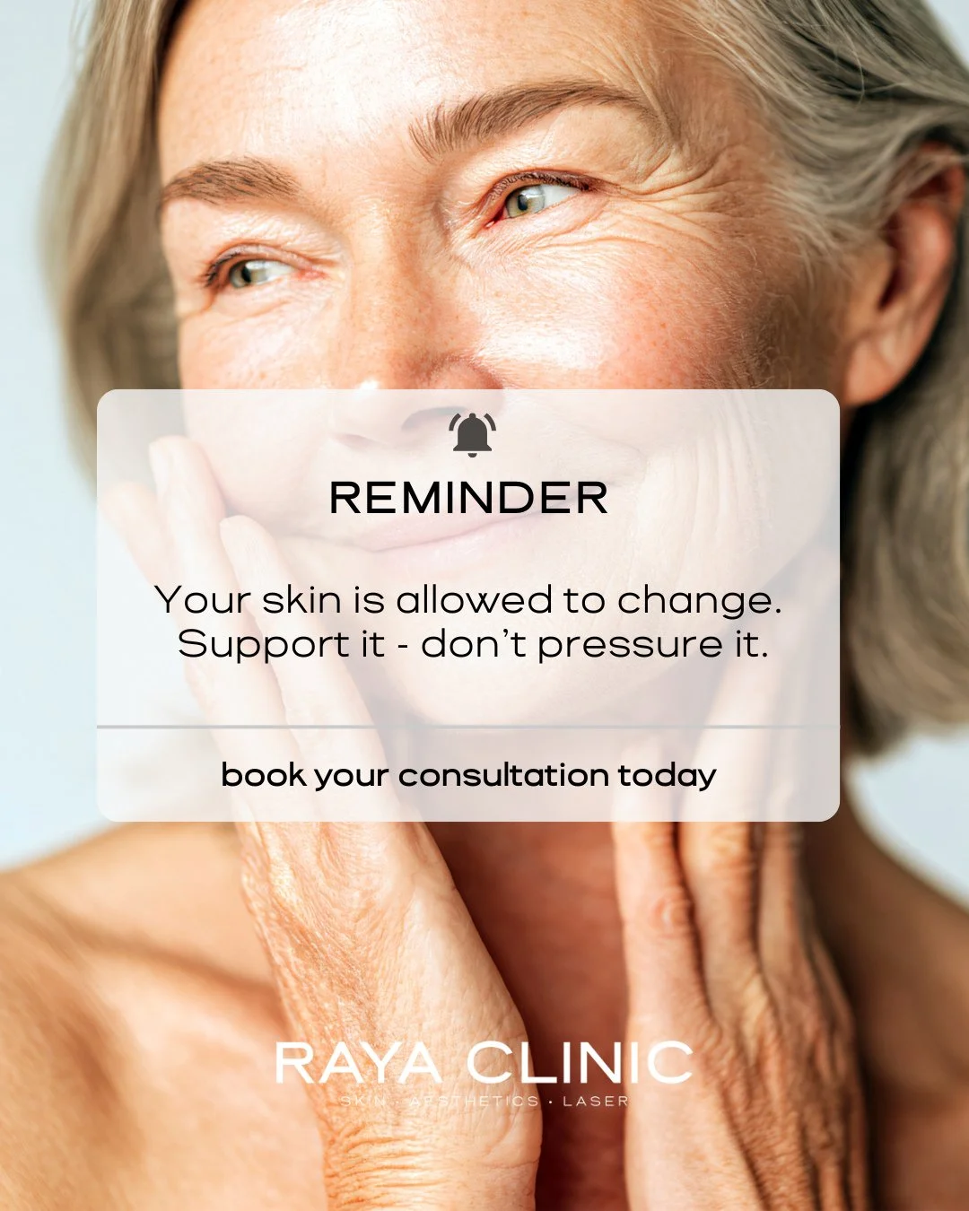 Your skin is allowed to change 🤍⁠
⁠
Hormones fluctuate. Stress builds. Cold weather compromises the skin barrier. Breakouts can return, sensitivity can increase, and skin can suddenly feel unfamiliar - even when you&rsquo;re doing &ldquo;all the rig