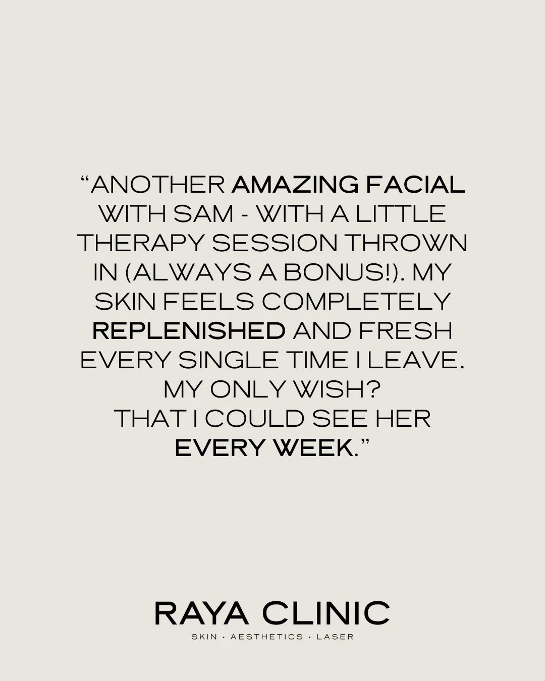 There&rsquo;s something special about a facial that goes beyond the surface.⁠
⁠
Yes, we focus on the skin - the replenishing, the restoring, the glow. But it&rsquo;s also the exhale. The pause. The safe space to talk, reflect and reset.⁠
⁠
Skin treat