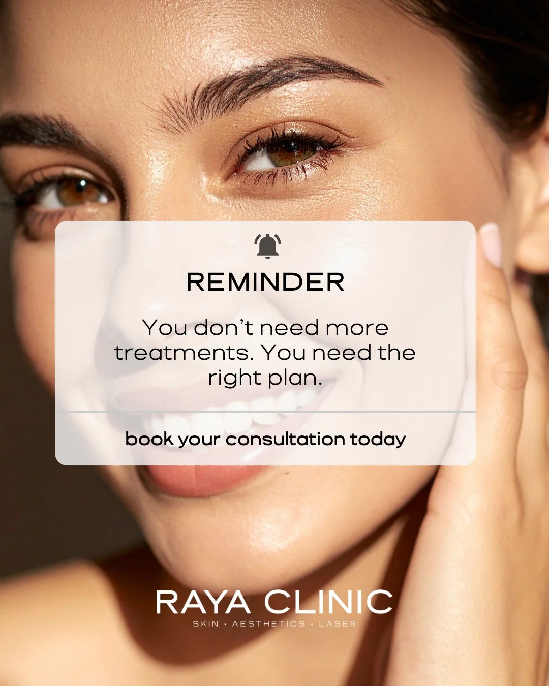 One of the biggest misconceptions in aesthetics? 💭⁠
⁠
That more is better.⁠
⁠
More products. More treatments. More trends.⁠
⁠
But in reality, the best results don&rsquo;t come from doing everything&hellip; they come from doing the right things, in t