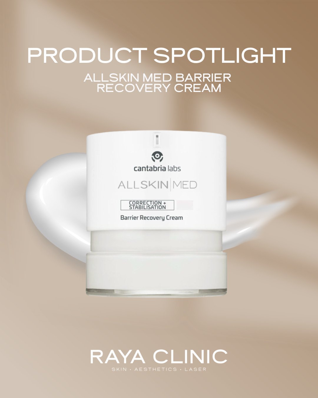 Product of the Month: AllSkin Med Barrier Recovery Cream ✨⁠
⁠
If your skin has felt reactive, tight, sensitised or simply &ldquo;not itself&rdquo; - this is often where we start.⁠
⁠
The AllSkin Med Barrier Recovery Cream is a clinically formulated, a