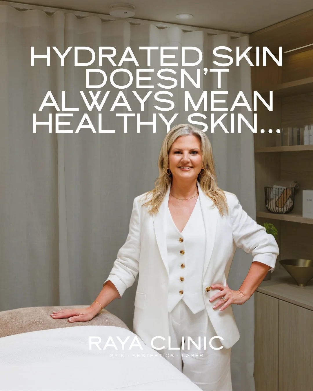 Hydrated skin can look good temporarily... But true skin quality is something deeper. 💭⁠
⁠
It&rsquo;s influenced by your barrier health, collagen density, elasticity and the way your skin behaves over time.⁠
⁠
That&rsquo;s why simply adding another 