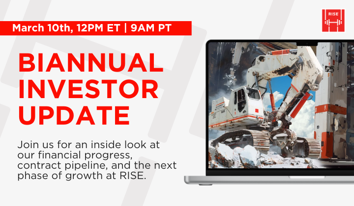 Join Our Biannual Investor Update: March 10 @ 12pm ET 🚀